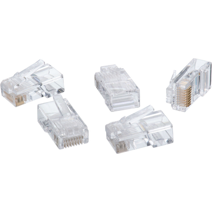4XEM, 4Xem 100 Pack Cat5E Rj45 Modular Ethernet Plugs For Stranded Or Solid Cat5E Cable